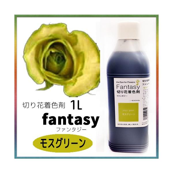 パレス化学 切花着色剤ファンタジー 1Ｌ モスグリーン パレス化 Z