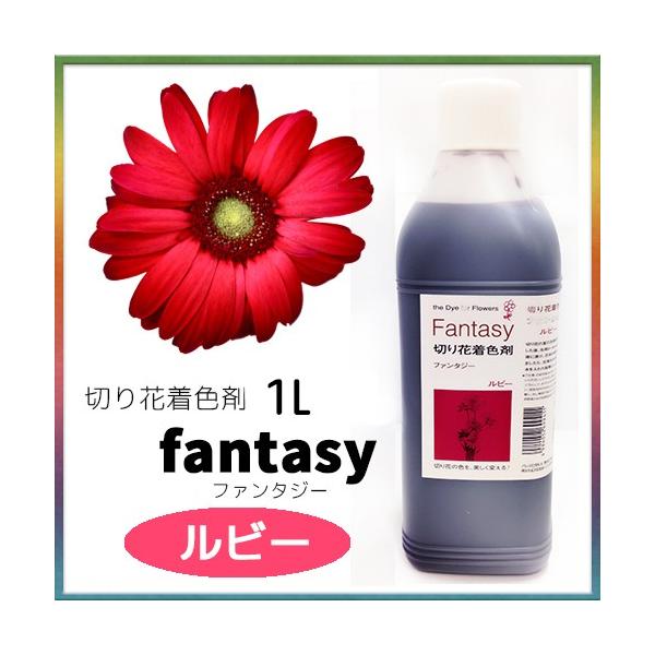 パレス化学 切花着色剤ファンタジー 1L ルビー パレス化 Z : おしゃれ