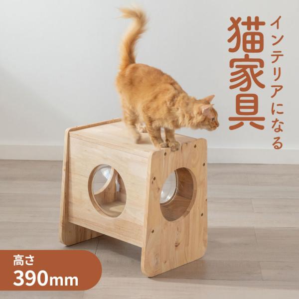 キャットキューブ NATURAL SIGNATURE 猫 幅45×奥行35×高さ46cm 0194メーカー直送 代引不可