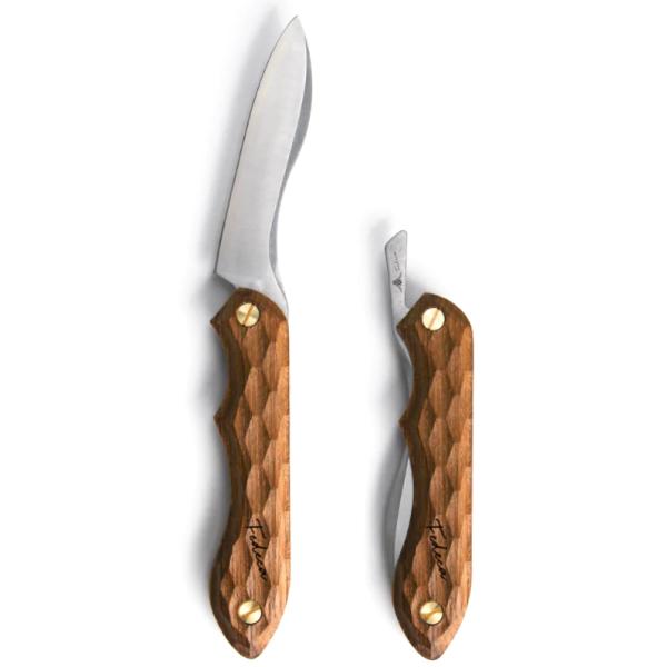 FEDECA（フェデカ）折畳式料理ナイフ 名栗イペ (ステンレス鋼