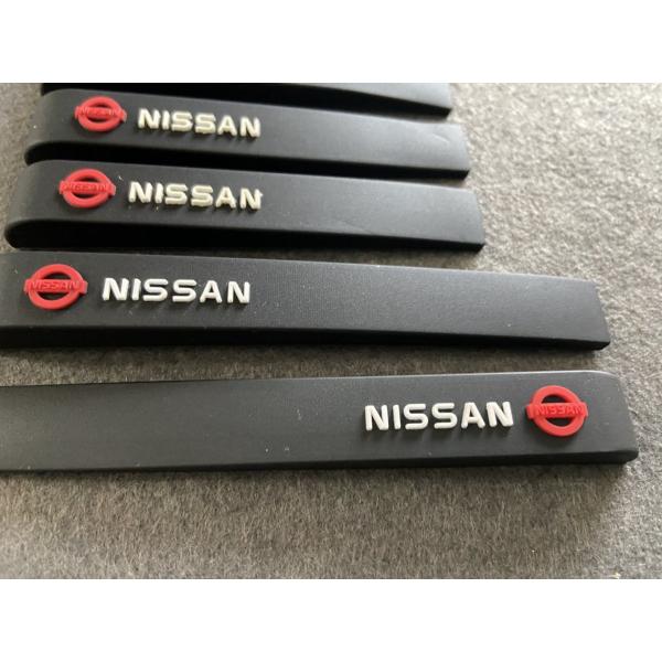 送料無料 03 Nissan 日産用 6個セット エッジプロテクター ステッカードア エッジガード 凹み 外装パーツ 傷防止クッションカバー ドアガード 車 保護 傷 30 Off