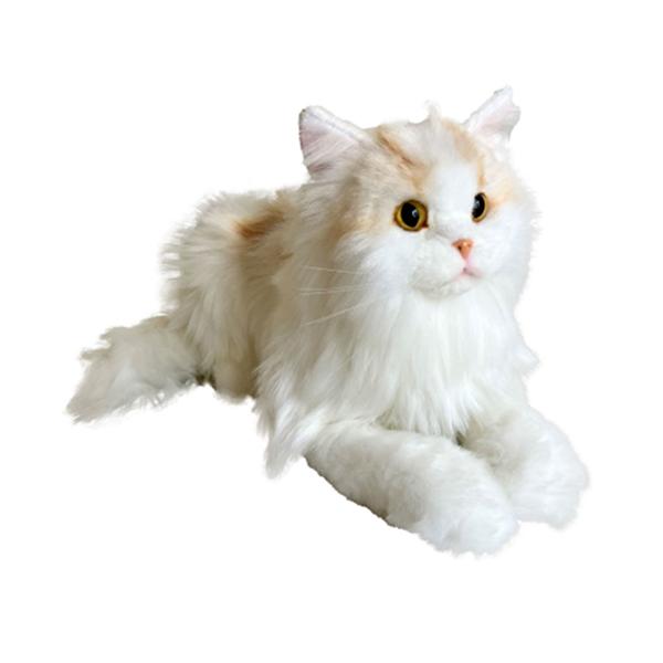 【本体サイズ】幅20×長さ33（※しっぽも含めると60）×高さ22（cm）【重量】630g【電源】単四乾電池×2個（※別売り）【材質】生地：ポリエステル、目：ポリアクリレート、鼻：ABS、ひげ：PET、肉球：シリコン、面ファスナー：ナイロン...