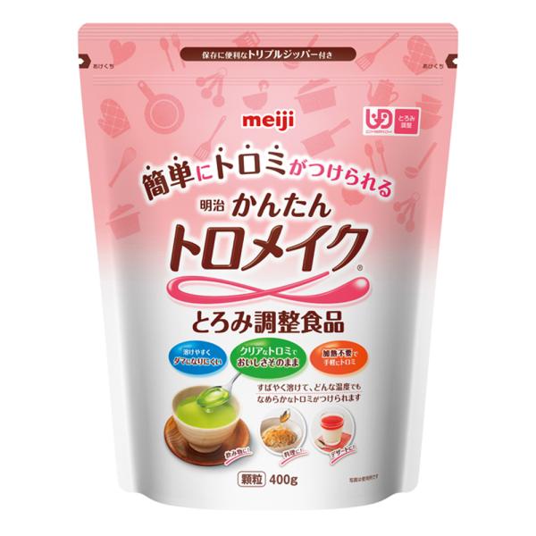 他サイト： かんたんトロメイク／400g（明治）とろみ剤 2671384の商品画像