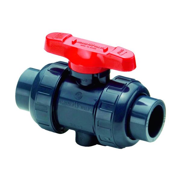 アサヒAV ボールバルブ 21α(アルファ)型 ソケット形 U-PVC EPDM 40A(1 