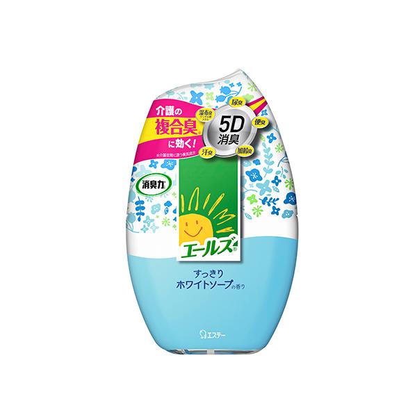 エールズ介護家庭用消臭力 すっきりホワイトソープ 12645