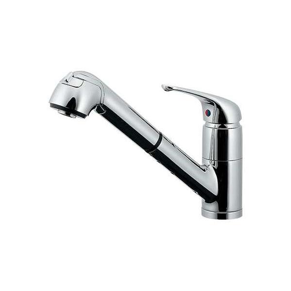 カクダイ シングルレバー引出し混合栓 118-049K (水栓金具) 価格 カクダイ シングルレバー引出し混合栓 118-049K (水栓金具) 価格