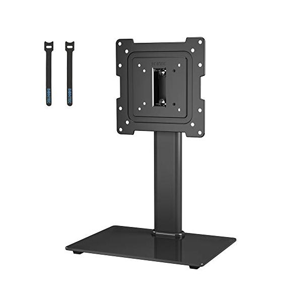 BONTEC 卓上テレビスタンド 17〜43インチ対応 首振り・高さ調整 耐荷重45kg VESA75×75・100×100・200×200mm