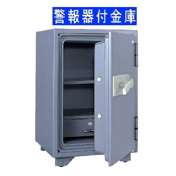 設置料込★KS-50SDA　キ ングスーパーダイヤル式１時間耐火金庫　警報器付　ダークグレー　日本アイ・エス・ケイ製