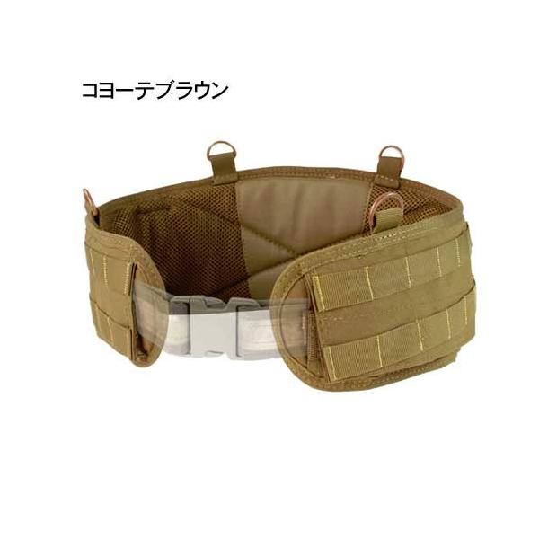 実物　CONDOR ベルトパッド バトルベルト [ ブラック / Lサイズ ] ミリタリーショップ レプマート / CONDOR スリムバトルベルト