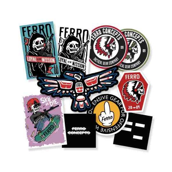 FerroConcepts フェローコンセプト ステッカー10枚セット 米国