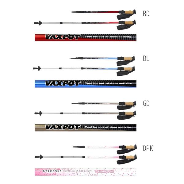 トレッキングポール アンチショック  2本組｜egs｜03