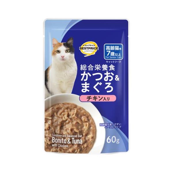 【happytoko】トップバリュー キャットフード かつお ささみセット トップバリュベストプライス キャットフードパウチ かつお＆まぐろ