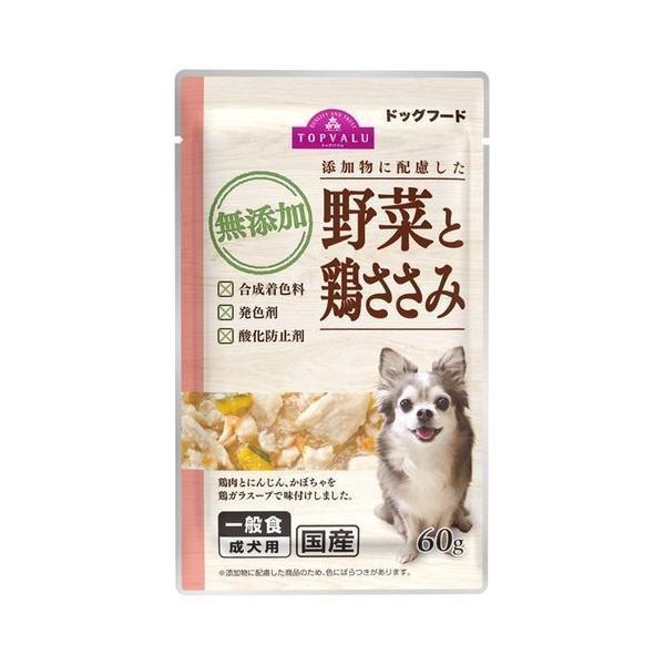 トップバリュ 添加物に配慮した 野菜と鶏ささみ 60g ウエルシア 通販 Paypayモール