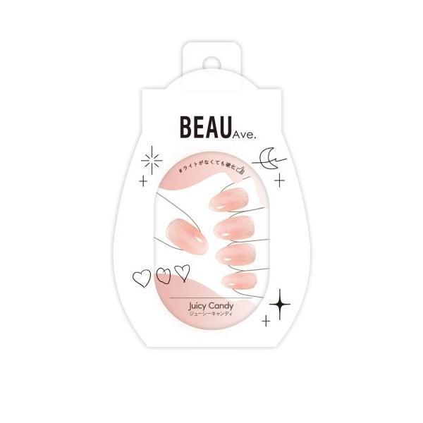 アイエスリンク　BEAUTY AVENUE（ビューティーアベニュー）　リアルジェルネイルシール　ジューシーキャンディ　24枚入