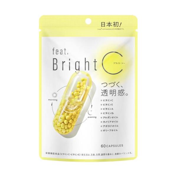 他サイト： ネイチャーラボ　ｆｅａｔ．ＢｒｉｇｈｔＣ　60粒の商品画像
