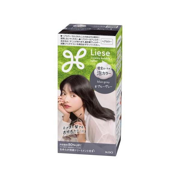 Liese 花王 リーゼ泡カラー ブルーグレー 115ml : ウエルシア - 通販