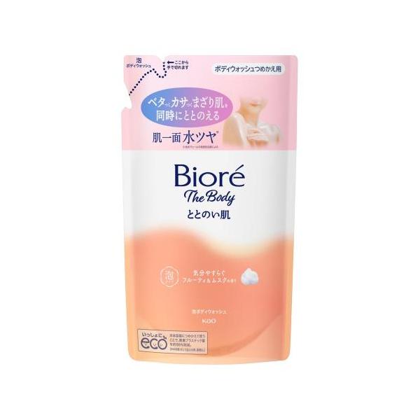 花王　ビオレ　ザ　ボディ　ととのい肌　泡タイプ　フルーティ＆ムスクの香り　つめかえ用　440ml