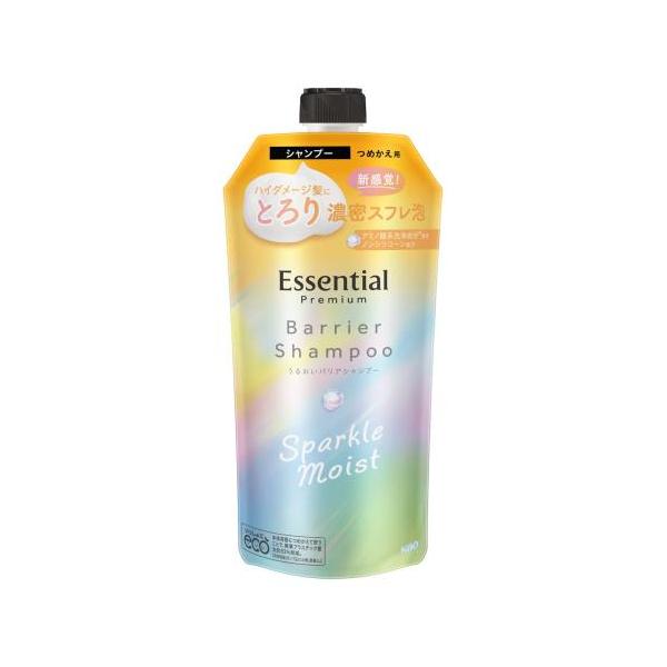 エッセンシャル プレミアム うるおいバリアシャンプー グロウ＆モイスト つめかえ用 340ml
