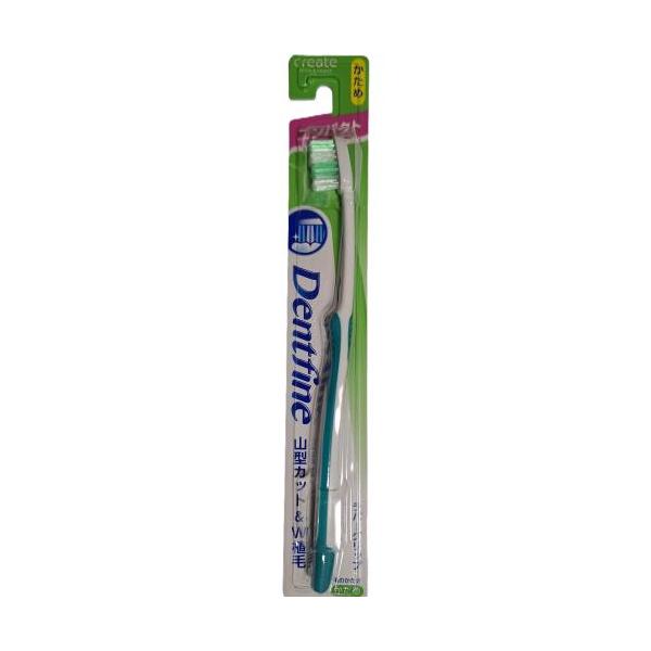 クリエイト　Dentfine　歯ブラシ クリエイト WCデントファイン山型カット かため : ウエルシア - 通販