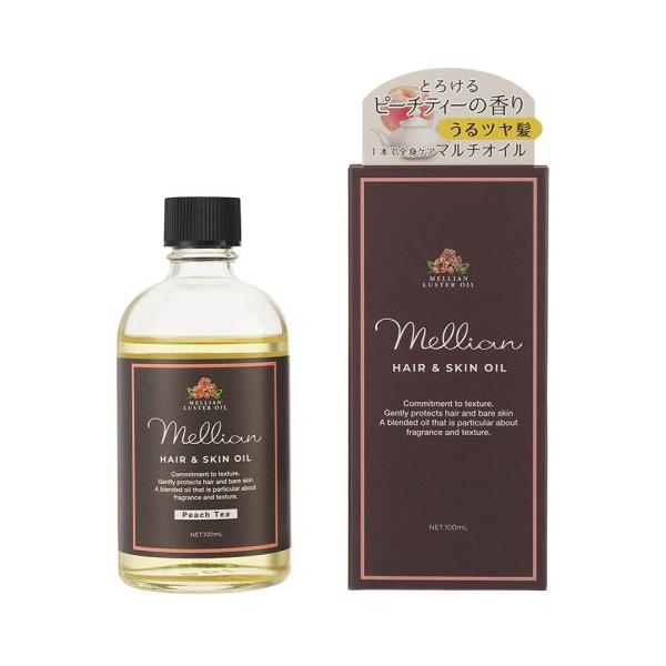 黒ばら本舗 mellian ラスターオイルピーチティー 100ML