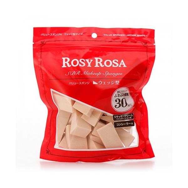 他サイト： シャンティ　ロージーローザ　バリュースポンジN　ウエッジ型タイプ　30Pの商品画像