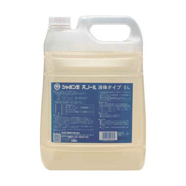 シャボン玉石けん スノール 液体タイプ 5L 液体洗濯石鹸 : ウエルシア