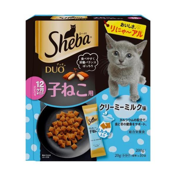 シーバ マース シーバ デュオ 子ねこ用 クリーミーミルク味 200g