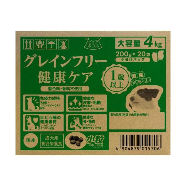 ペットライブラリー　ピュアボウル　グレインフリー　１歳以上　4kg