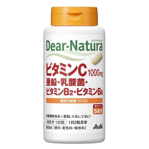アサヒグループ食品　ディアナチュラ　ビタミンＣ亜鉛乳酸菌　１２０粒