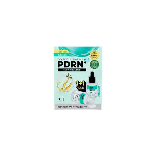 [期間限定1+1セット]VT リードルS PDRN+ セラム 美容液 うるおい 毛穴 アンチエイジング 肌のハリ 弾力