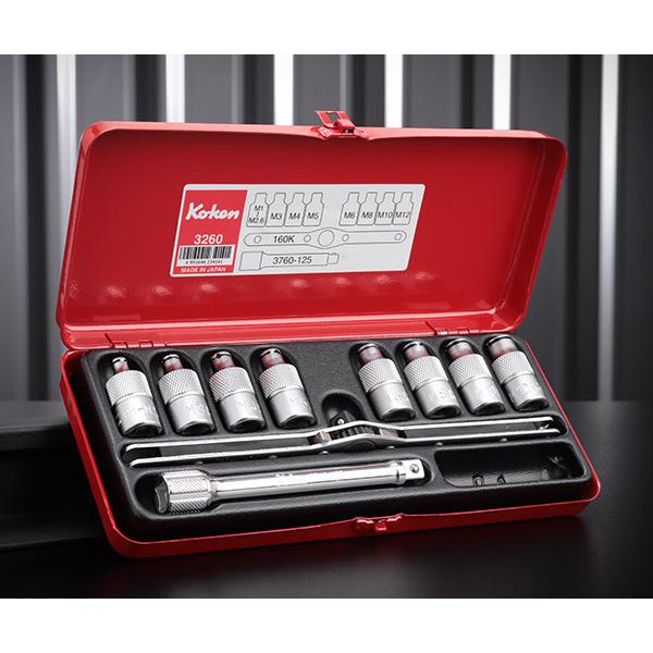 Ko-ken（コーケン） 9.5sq. タップホルダーセット 3260 Ko-ken 工具