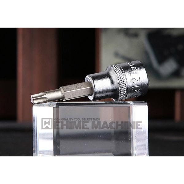 他サイト： 【30周年クーポン】TONE トネ 9.5sq. トルクスソケット （強力タイプ） 3TX-T27 【ネコポス対応】の商品画像