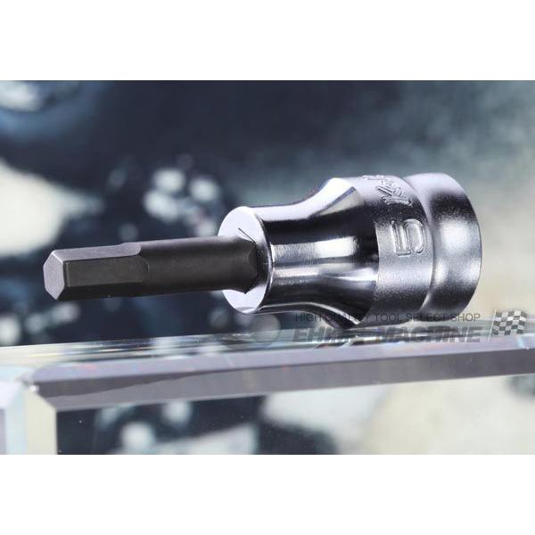 Ko-ken（コーケン） Z-EAL 9.5sq. ヘックスビットソケット 全長50mm