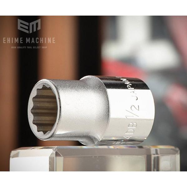 他サイト： TONE ソケット(インチ) (12角) 吋目 1/2inch 全長35mm (4DB-16)(4953488157215) トネの商品画像