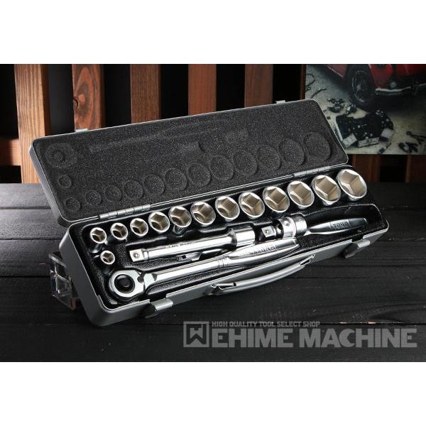 TONE ソケットレンチセット 差込角12.7mm 17pcs 6角(10mm