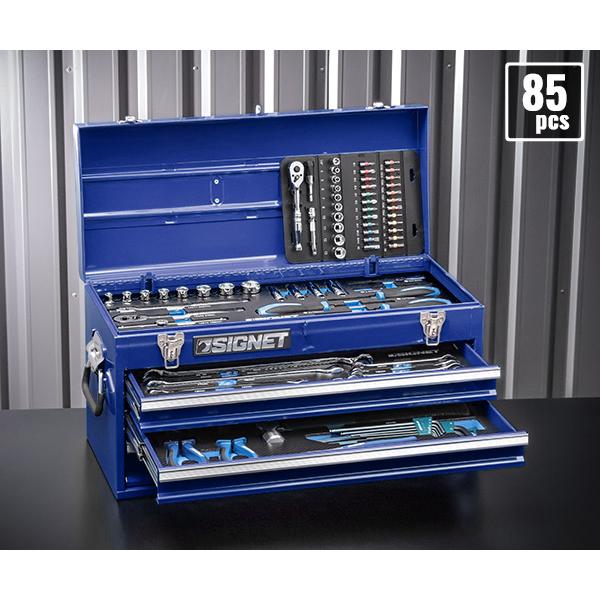 SIGNET（シグネット） 800S-8525BL 9.5SQ 85PCツールセット ブルー