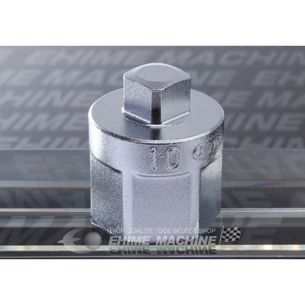 KTC ソケット 差込角12.7mm(12.7sq.)(1/2) サイズ10mm 六角 (AC301-10) 京都機械工具