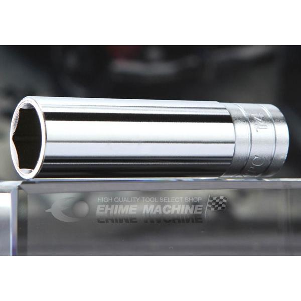 【ワケあり特価品】(状態A) KTC B3L-14-335 ディープソケット サイズ14mm 全長70mm 差込角9.5mm(9.5sq.)(3/8) 京都機械工具