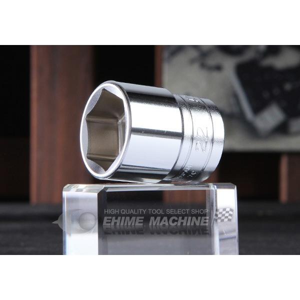KTC ソケット 差込角12.7mm(12.7sq.)(1/2) サイズ22mm 六角 (B4-22