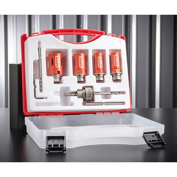 【ワケあり特価品】(状態B) 日本正規品 バーコ 電材用ホールソーキット インパクトアーバー (BAHELHKIM)(4547230128532) BAHCO