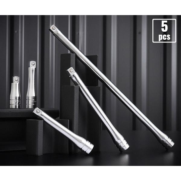 【ワケあり特価品】KTC BE3-050270-5P -5p-1025 エクステンションバー 5点セット 差込角9.5mm (BE3-050,075,100,150,270) エヒメマシンオリジナルセット