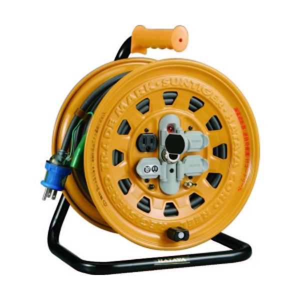 未使用！20m　ハタヤ 温度センサー付コードリール 単相100V20M BG201KXSハタヤ　BG-201KXS HATAYA（ハタヤ） 温度センサー付コードリール 単相100V 20m