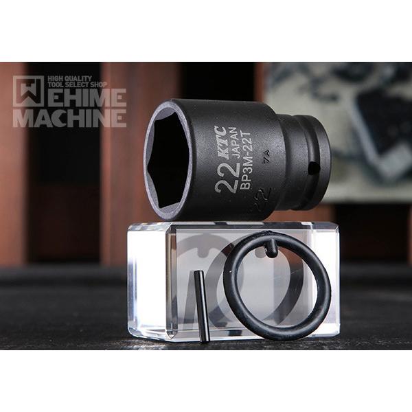 KTC BP3M-22TP �T�C�Y22mm �s���E�����O�t 9.5sq.�C���p�N�g�����`�p�����Z�~�f�B�[�v�\�P�b�g