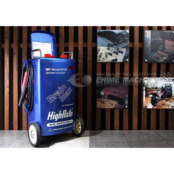 メーカー直送業者便] DENGEN BR-MAX70IS ディープサイクル 充電制御