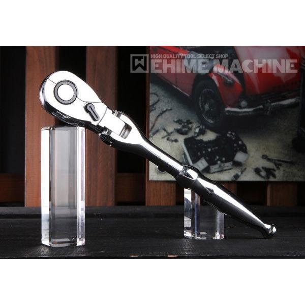 KTC 首振りラチェットハンドル 差込角12.7mm(12.7sq.)(1/2) 送り角10