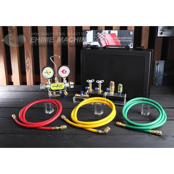DENGEN デンゲン 134a チャージセット 2バルブ CP-2VSFK DENGEN デンゲン 134a チャージセット 2バルブ CP-2VSFK
