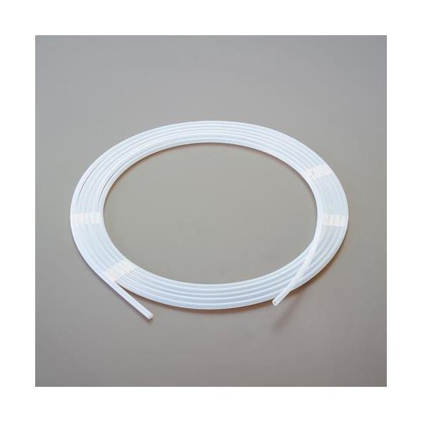 エスコ 6.0/ 8.0mmx10m フッ素樹脂チューブ(PTFE) EA125FK-68B エスコ 6.0/ 8.0mmx10m フッ素樹脂チューブ(PTFE) EA125FK-68B