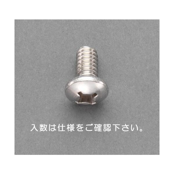エスコ（ESCO） UNC No 4x5/16 鍋頭小ネジ(ステンレス/10本) EA949NF