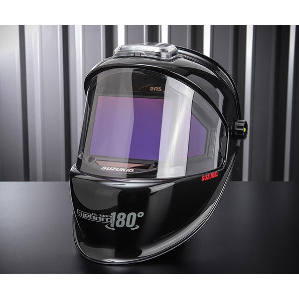 SUZUKID EB-300PW アイボーグ・ワンエイティ 液晶式自動遮光溶接 SUZUKID EB-300PW アイボーグ・ワンエイティ 液晶式自動遮光溶接