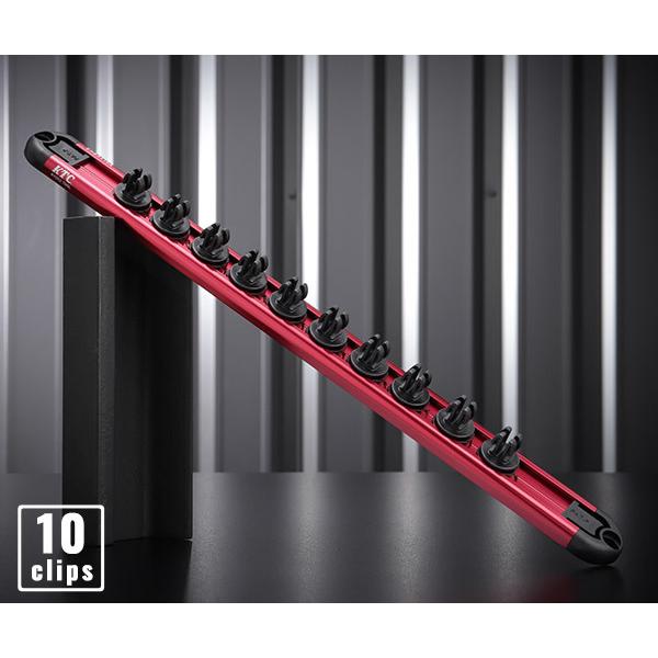 EHBA310の後継品です。インパクトレンチ用ソケットのピン・リングを装着した状態でも着脱可能になりました。薄型のスリム形状で、コンパクトにソケットを収納できます。差込角6.3sq.用(EHBA210A)、9.5sq.用(EHBA310A)...